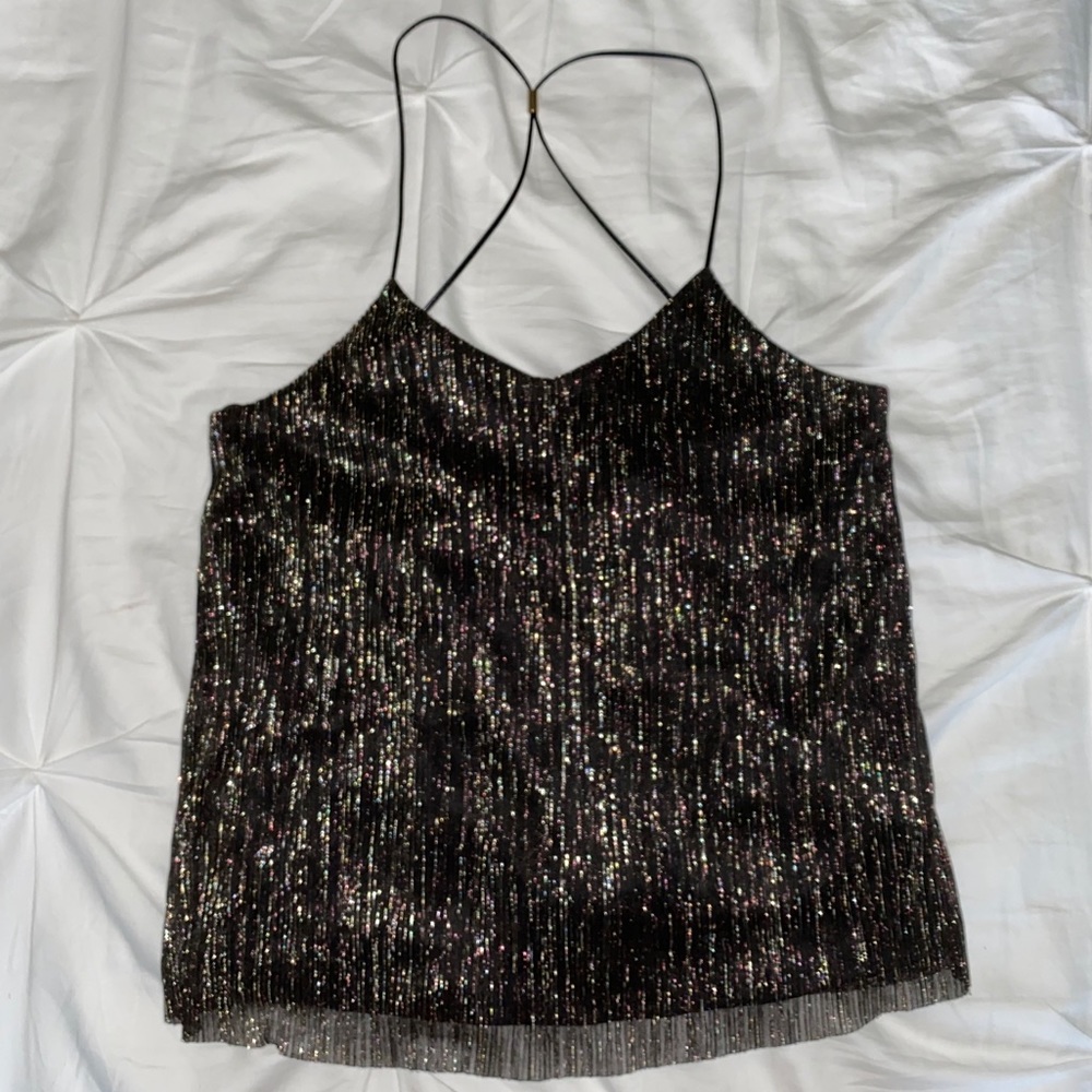 Express shimmery tank